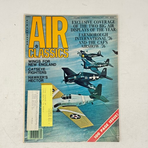 Air classics magazine february - classics,