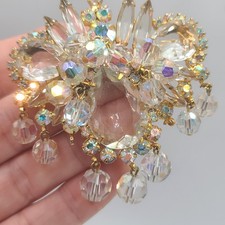 Vintage Juliana Brooch Crystal