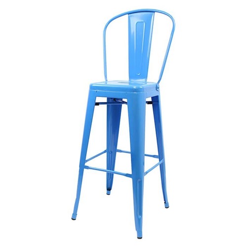 Tolix style bar stool - tolix,