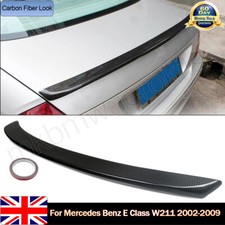 Carbon look rear trunk spoiler - rear,