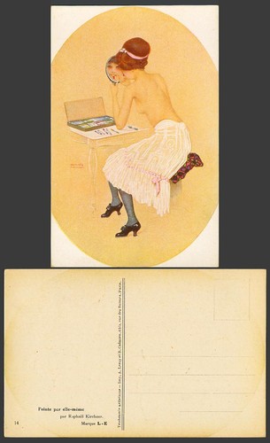 Raphael kirchner old postcard - raphael,