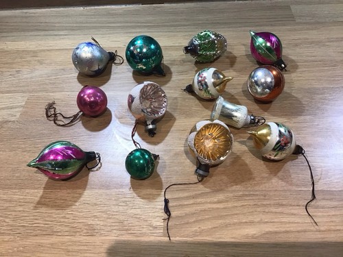 Vintage mercury glass - 13,
