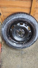 VW FOX FIVE STUD STEEL WHEEL
