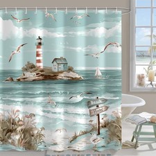 Nautical Coastal Shower