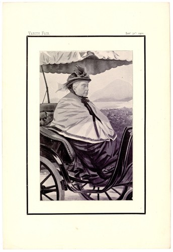 Original vanity fair print - vanity,
