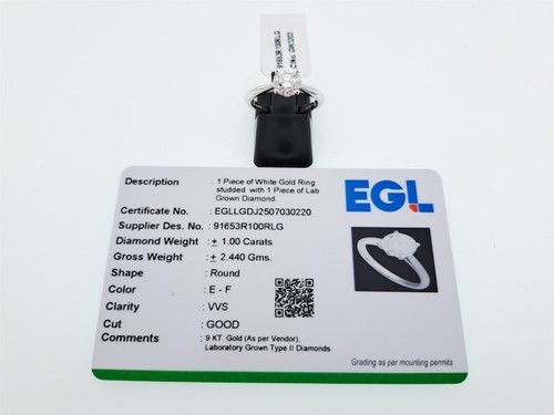 Carat lab created diamond - lab,