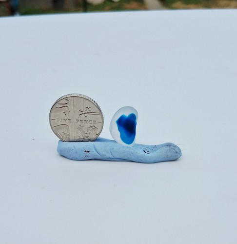 Blue multi seaham seaglass - multi,