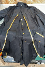 Steampunk Gothic Medieval Men’s Tailcoat Fancy Dress Costume – Size 4XL