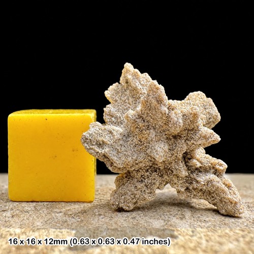 Rare sand rose crystal - sand,