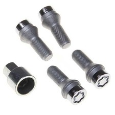 SU Locking Wheel Bolt Set M14x1.25 28.2mm 60 Degree 17mm Hex Lug McGard 27226SU