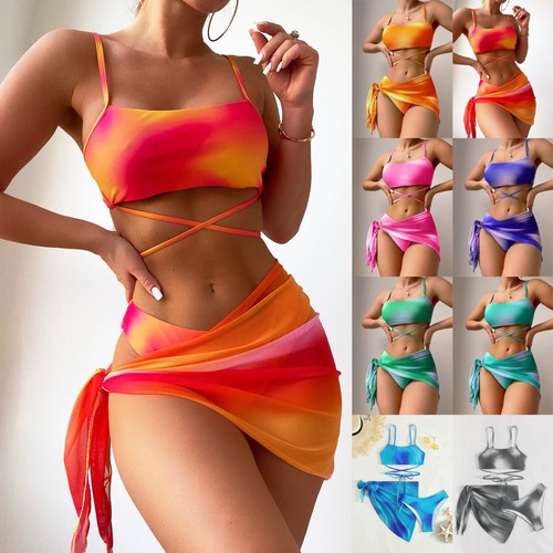 Tie dye bikini set piece - tie,