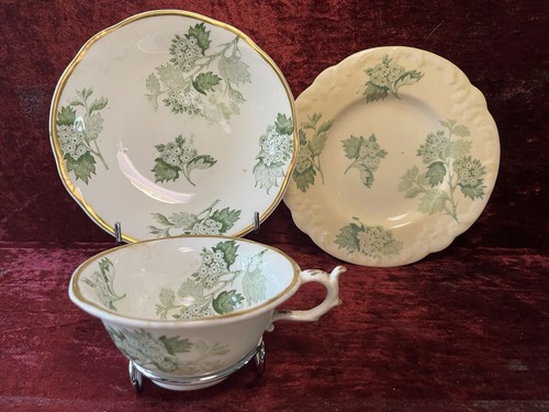 Green transferware - green,
