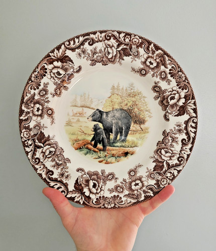 Spode woodland 27cm dinner - spode,