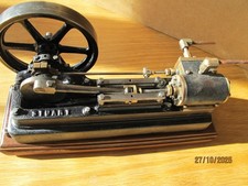 Vintage STUART TURNER S50 Horizontal Live Steam Mill Engine RUNS FREELY ON AIR