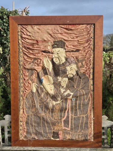 Chinese silk 18th - silk, century