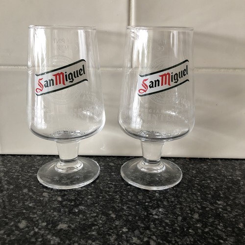 San miguel 10oz half pint - miguel, beer