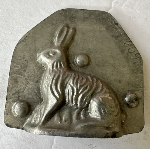 Vintage rabbit chocolate mold