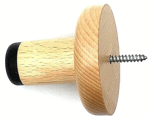 Wooden door stops - door, 58mm