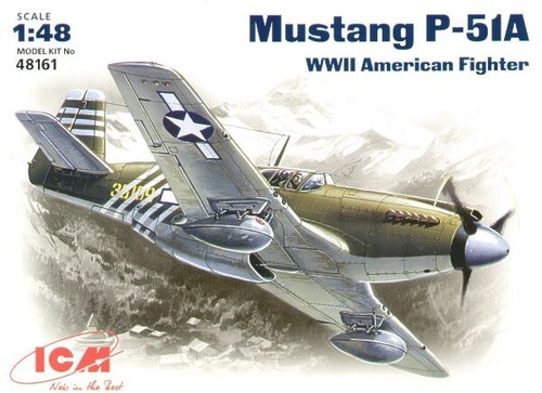 Icm north american p 51a - american, p-51a