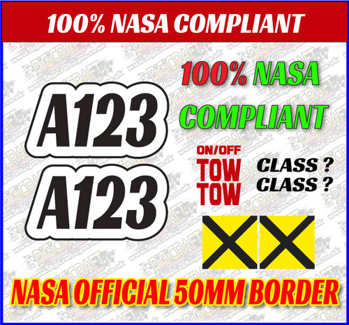 Autograss door numbers - door,