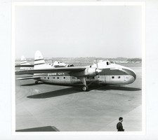 Photograph of Silver City Bristol 170 Freighter G-AMWA City of Hereford c.1958