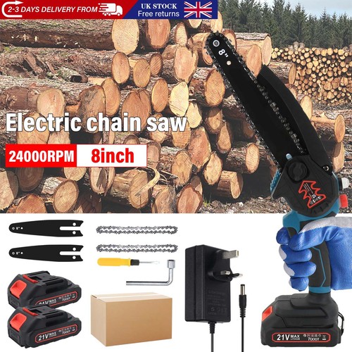 Electric mini chainsaw - 8",