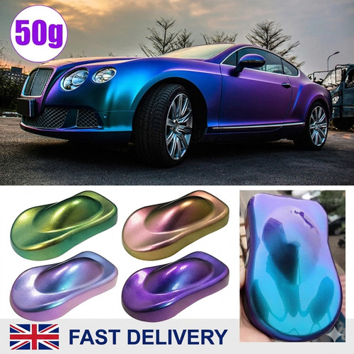 Diy chameleon pearl powder - chameleon, car