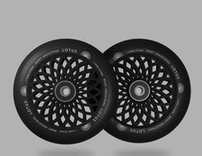 Root Industries Lotus Wheels 110mm x 24mm Black Brand new without box