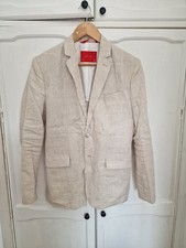 Zara 100% Linen Men Jacket