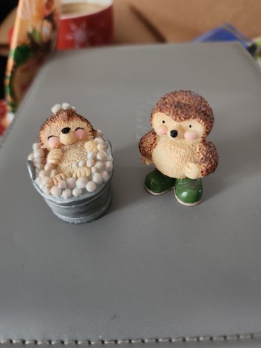Miniature hedgehog ornaments - miniature,