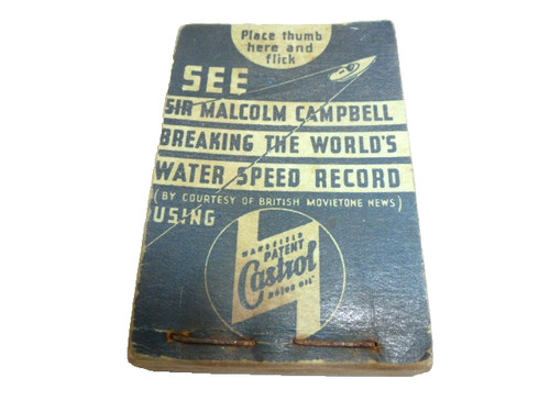 1937 castro oil flicker book - castro,