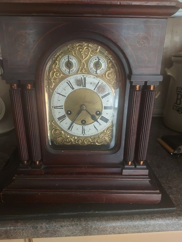 Large antique bracket clock - large,