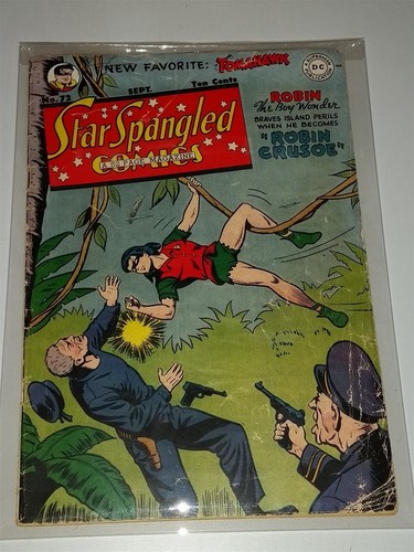 Star spangled comics - star,