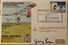 Hang glider 1st mail flight, signed