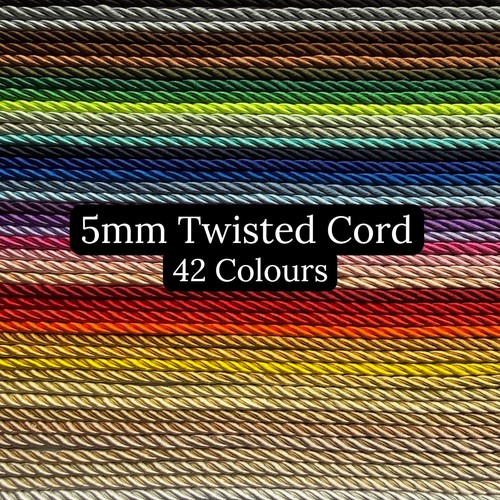 5mm twisted cord - 5mm,