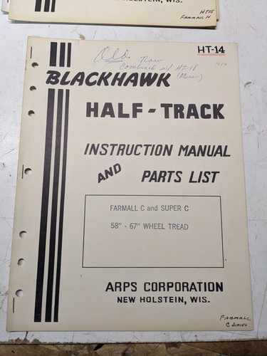 Arps tractor half track - arps, half-track