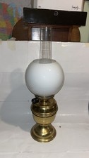 Vintage Brass Gas-Fired Lamp