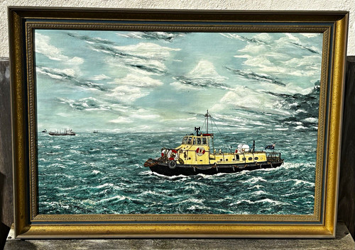 Original oil painting signed - original,