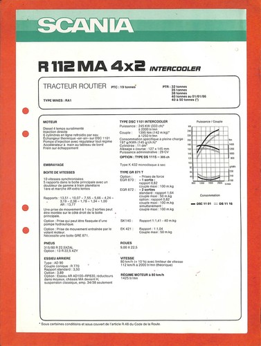 1985 scania trucks 112 - 1985, r