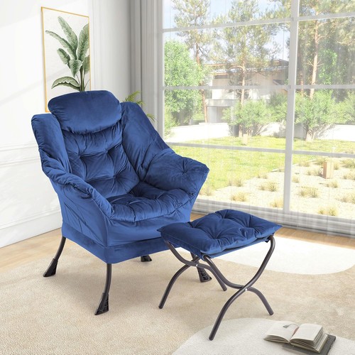 Lazy chair with ottoman - chair,