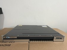 Cisco Catalyst WS-C3750X-12S-S V08 12 Port Gigabit SFP Switch - 2x PSU