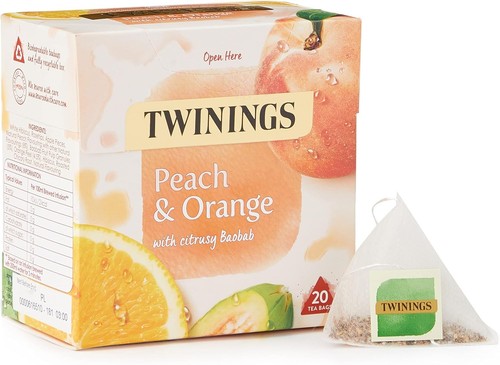 Twinings peach orange tea - peach,