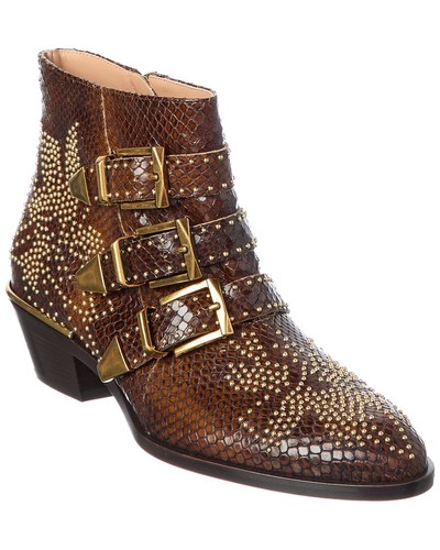 Chloé susanna leather boot - leather,