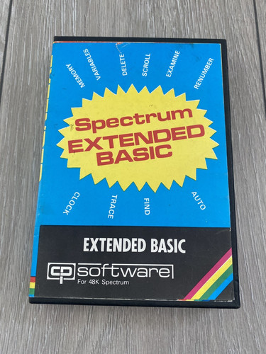 Extended basic sinclair zx - extended,