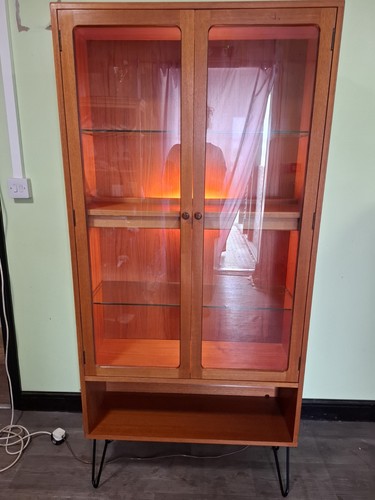 Plan mid century - teak, glass