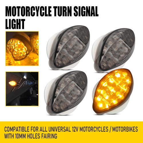 Led flush mount front turn - led,