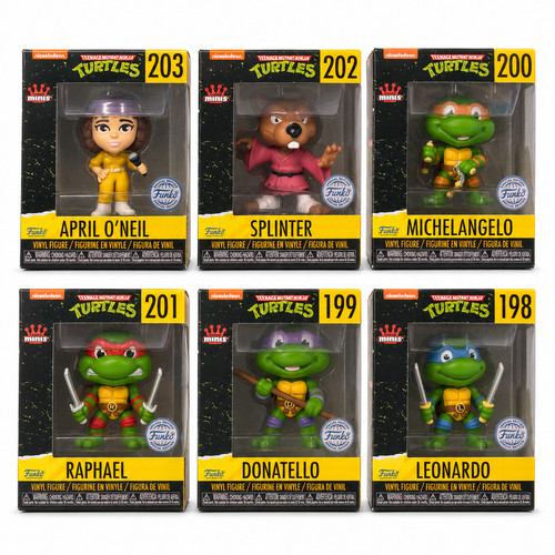 Funko minis tmnt vinyl figure - minis,