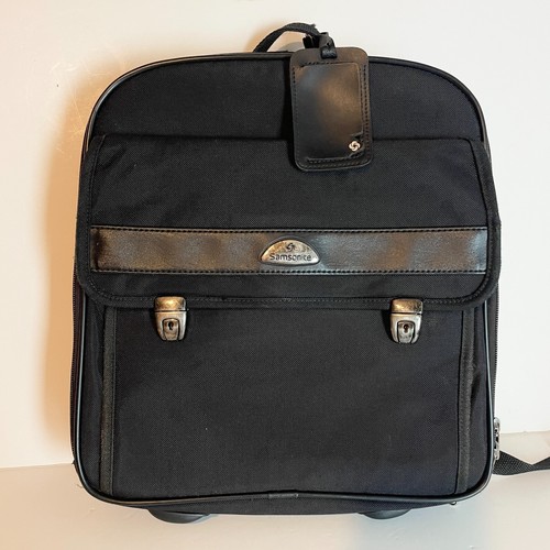 Samsonite black canvas - canvas, multi