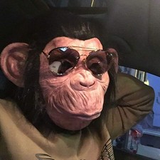 Mltao Latex Gorilla Mask