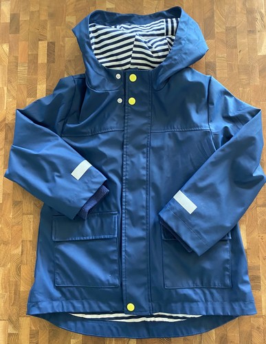 Navy waterproof raincoat - raincoat, m